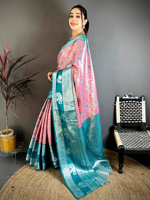 Radiant Mustard Georgette Saree — Georgette