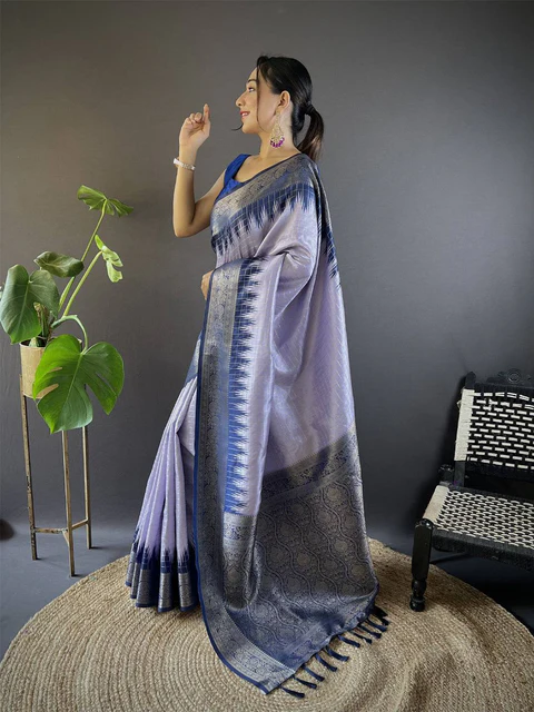 Classic Emerald Green Chiffon Saree — Embellished Chiffon