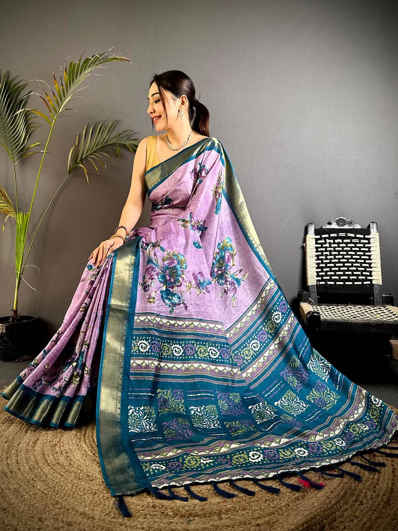 Graceful Deep Maroon Bridal Silk Saree — Kanjivaram Bridal Silk