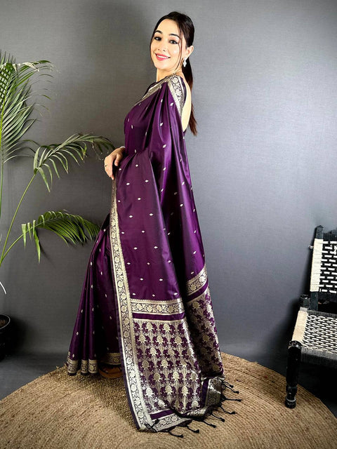 Radiant Sky Blue Chiffon Saree — Embellished Chiffon