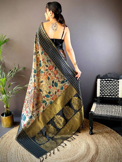Chic Bridal Red Bridal Silk Saree — Bridal Silk