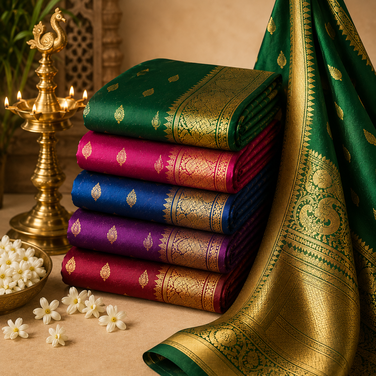 Mysore Silk Sarees — Magizh Clothes