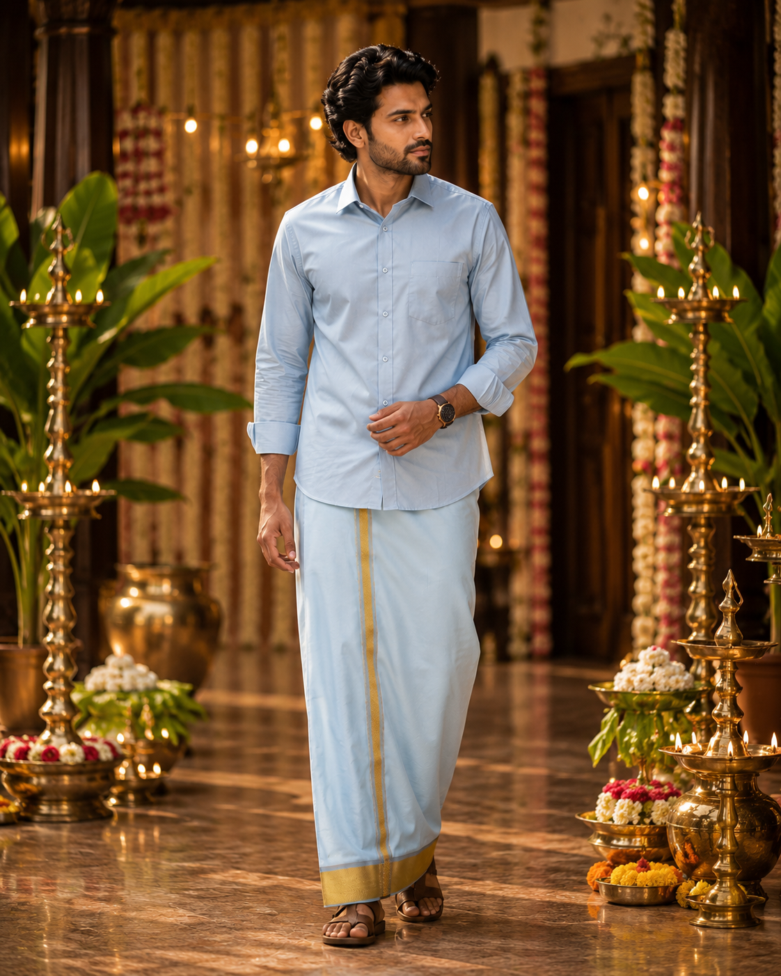 Art Silk Combo - Lite Sky Blue — Art Silk