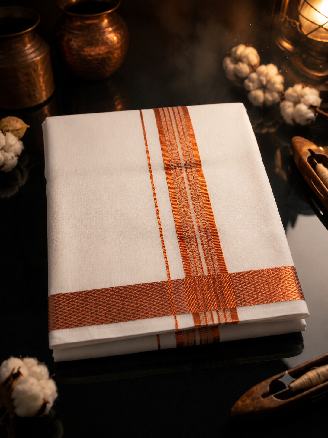Mellizhai Cotton Shirts & Dhotis — Neythal